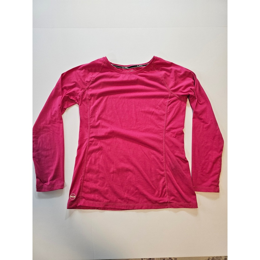 Lauren Ralph Lauren Performance Top Womens M Pink Long Sleeve Active Golf Sporty